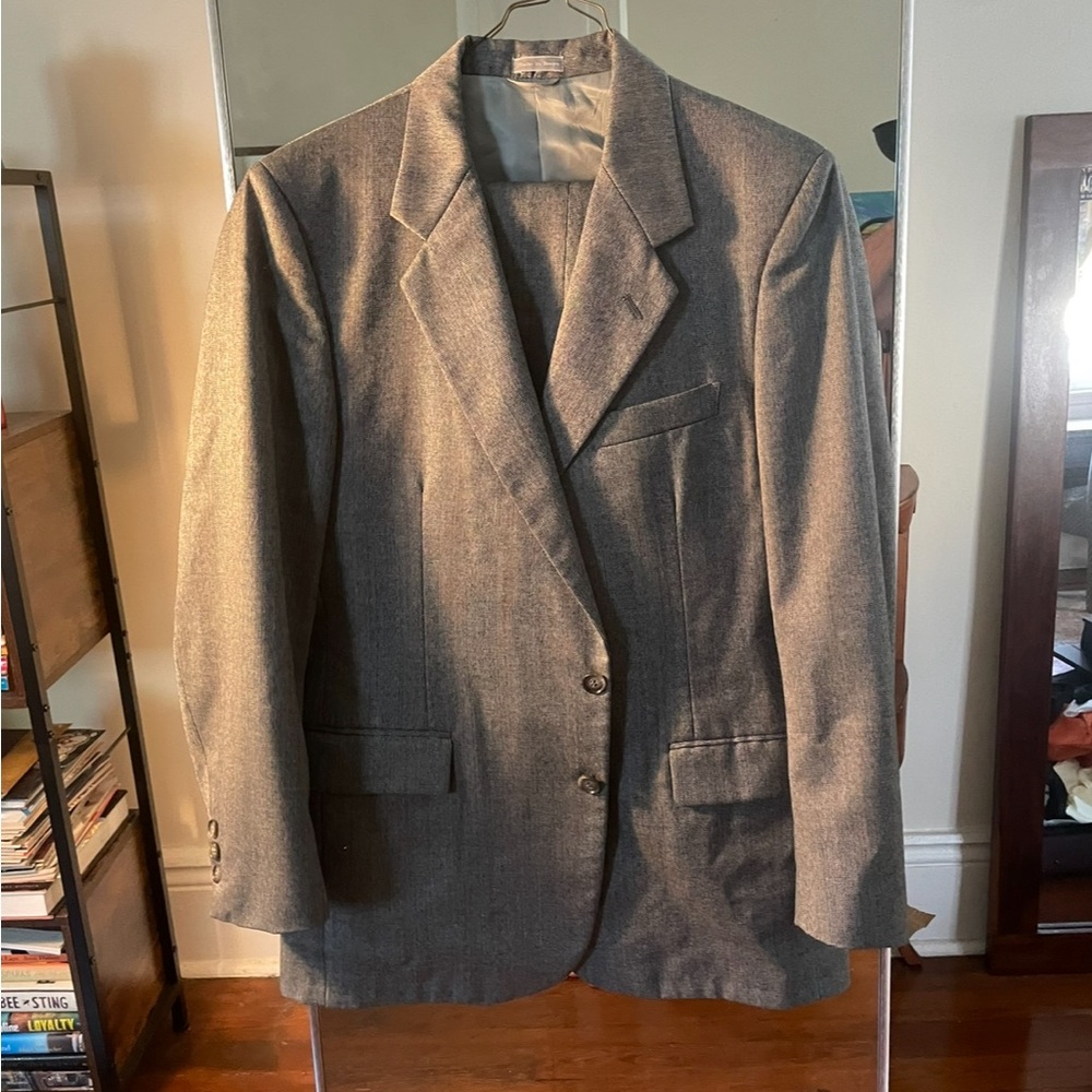 Oleg Cassini Charcoal Blazer